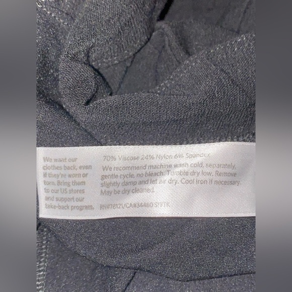 Eileen Fisher Crop Pants Women L Career Office Wear Basic‎ Closet Essentials - Picture 4 of 6